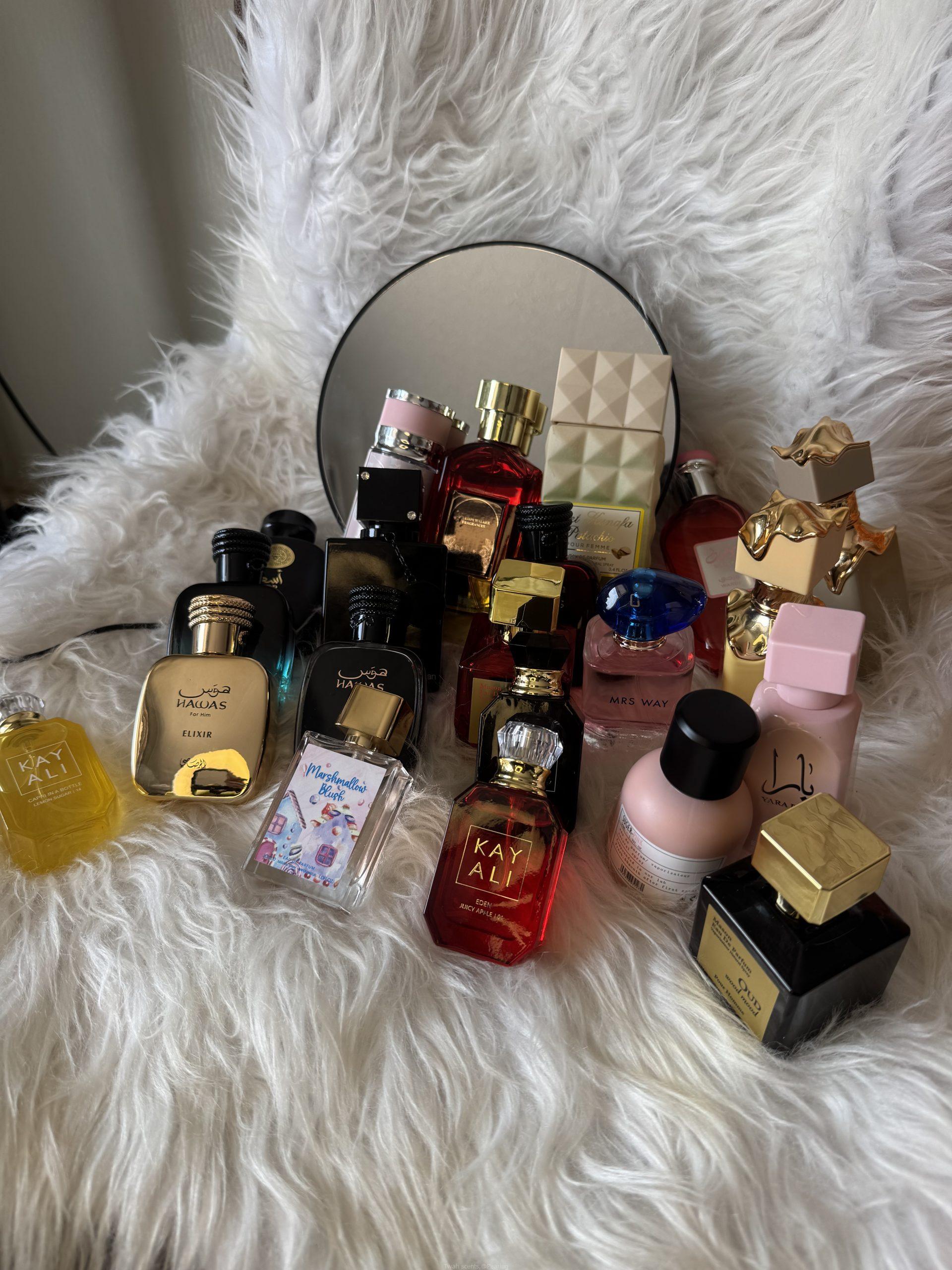 Mini designer perfumes