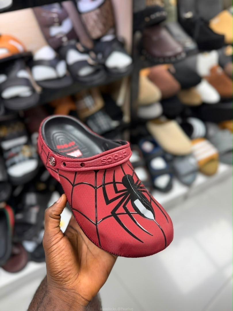 the Marvel x Crocs Spider-Man Classic Clog