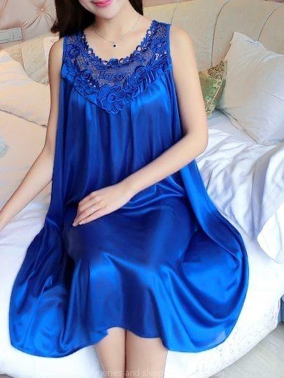 Silk night dress