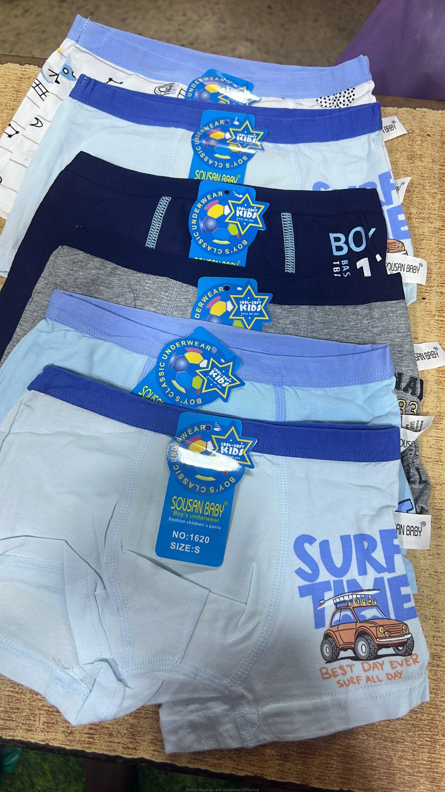Kids cotton boxers