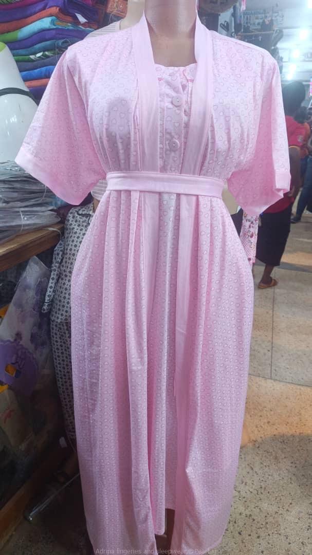Long cotton night gowns