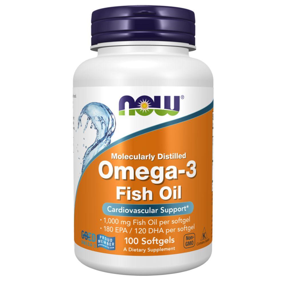 Now Supplements Omega 3 100 softgels