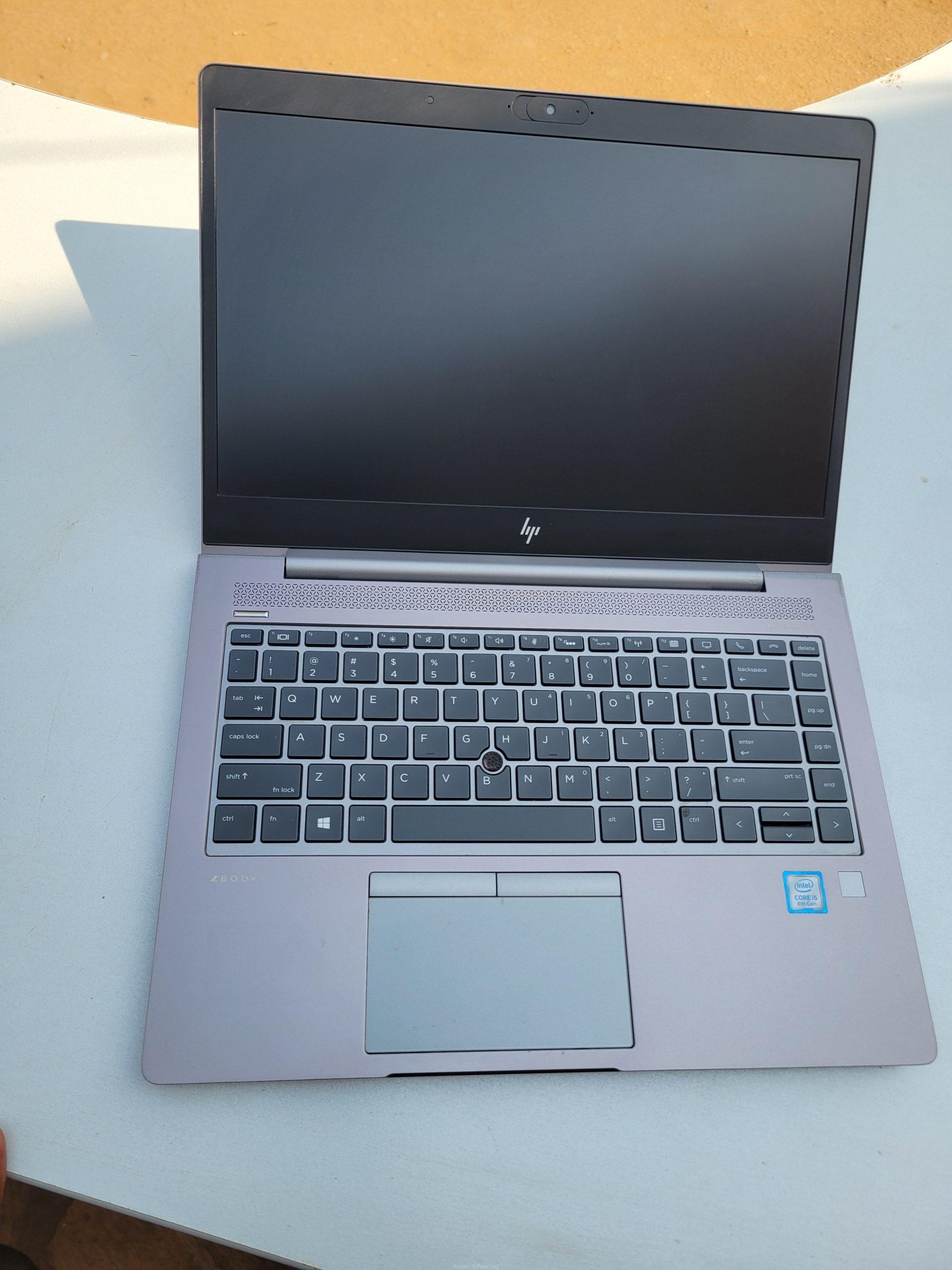 Hp zbook laptop (512gb ssd, 16gb ram, 4gb dedicated graphics card)