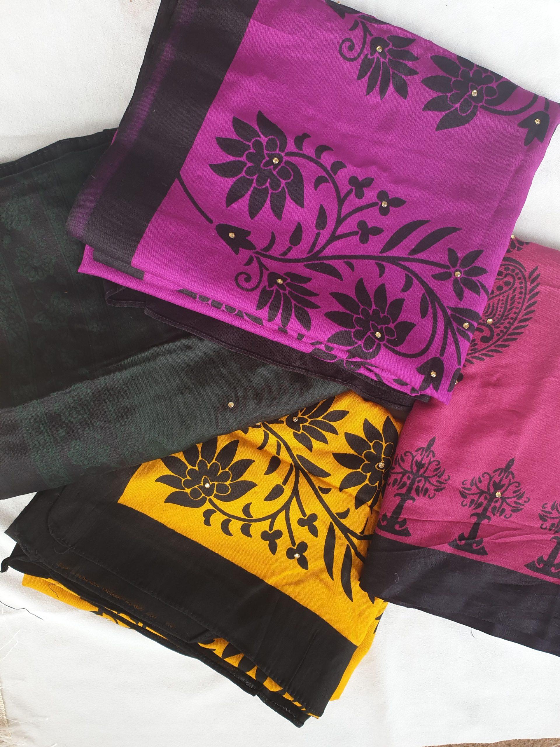 Plain & printed veilss