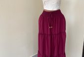 Boho skirts available