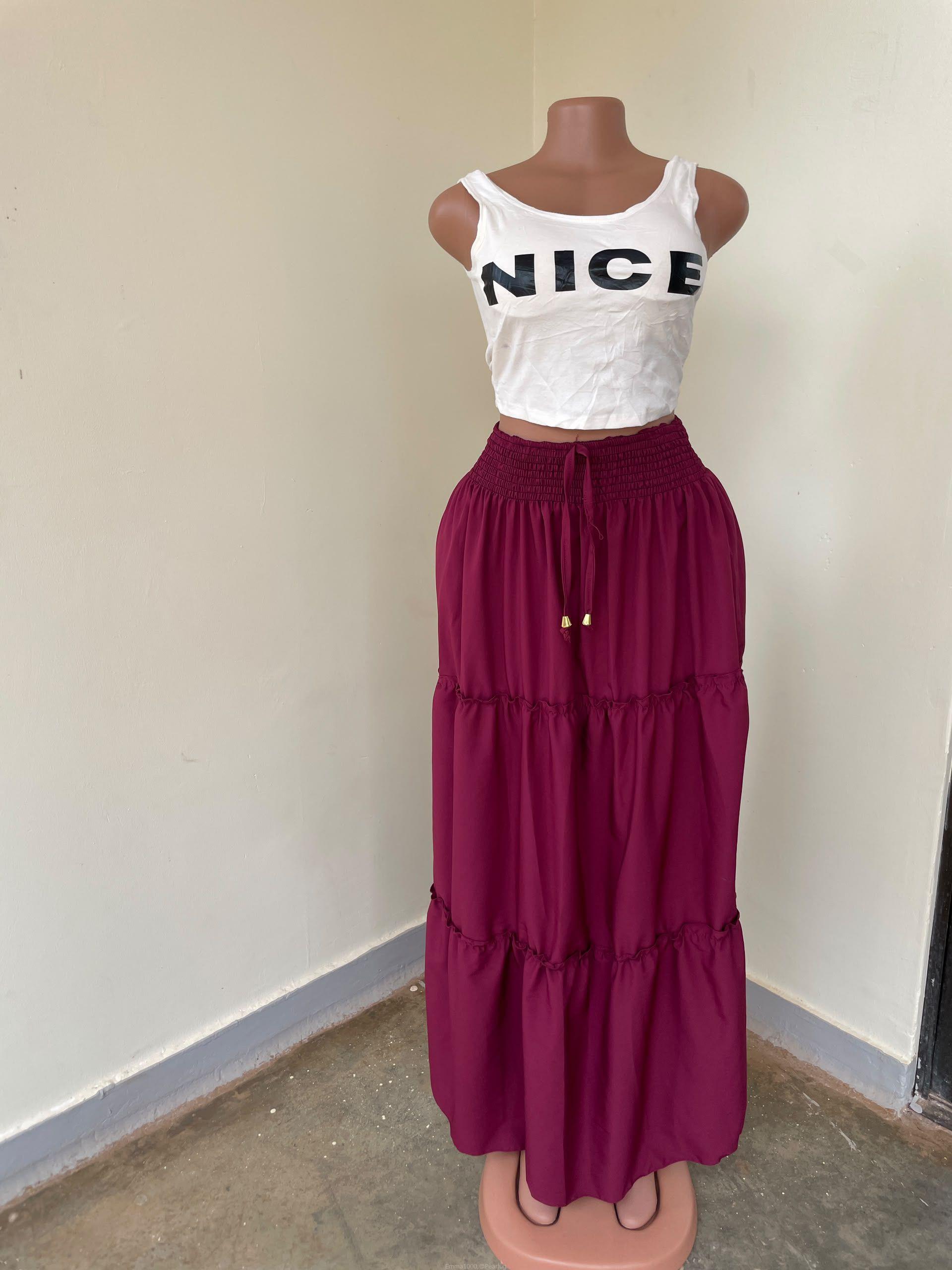 Boho skirts available