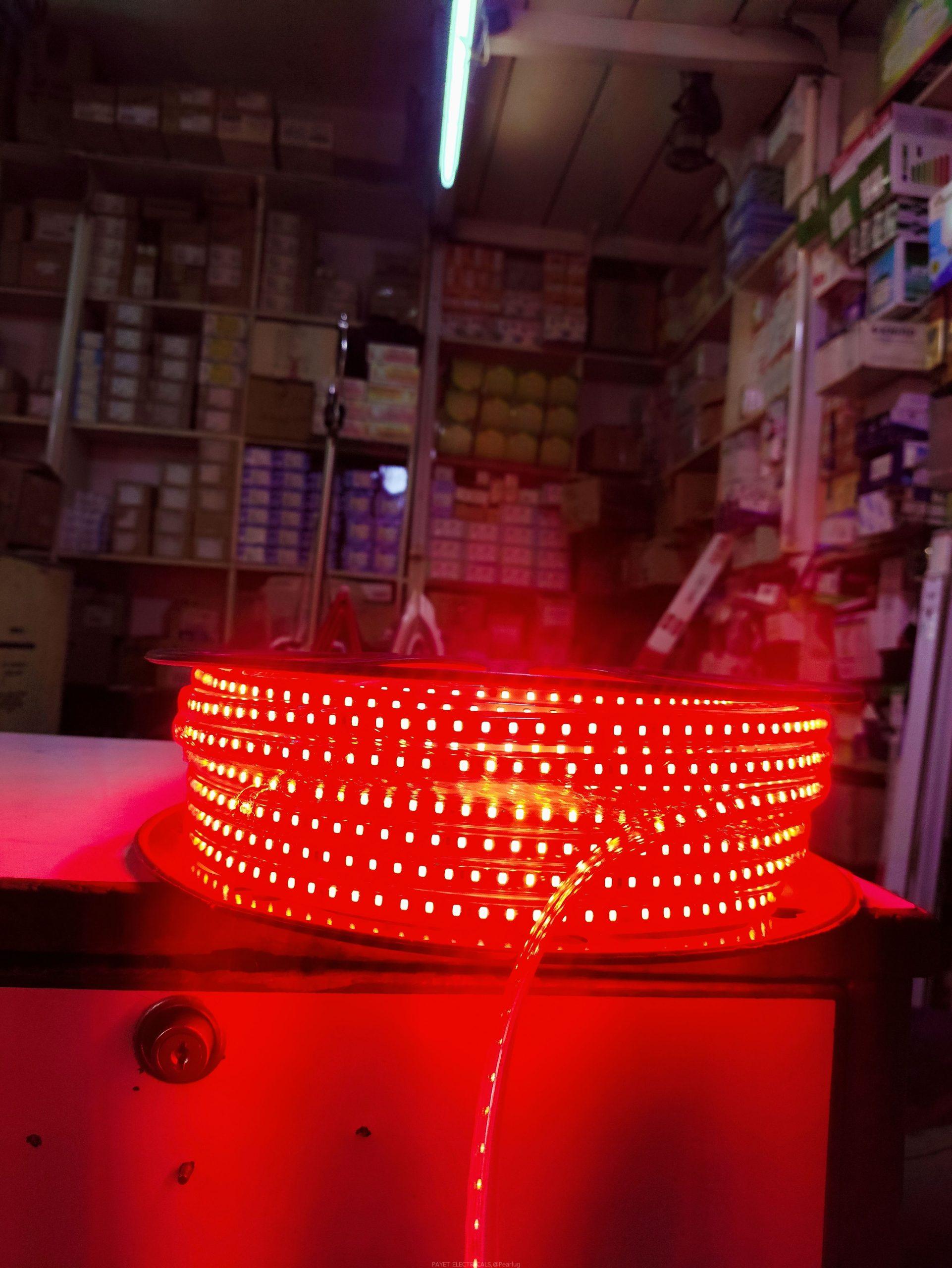 LED red strip light for 50meters