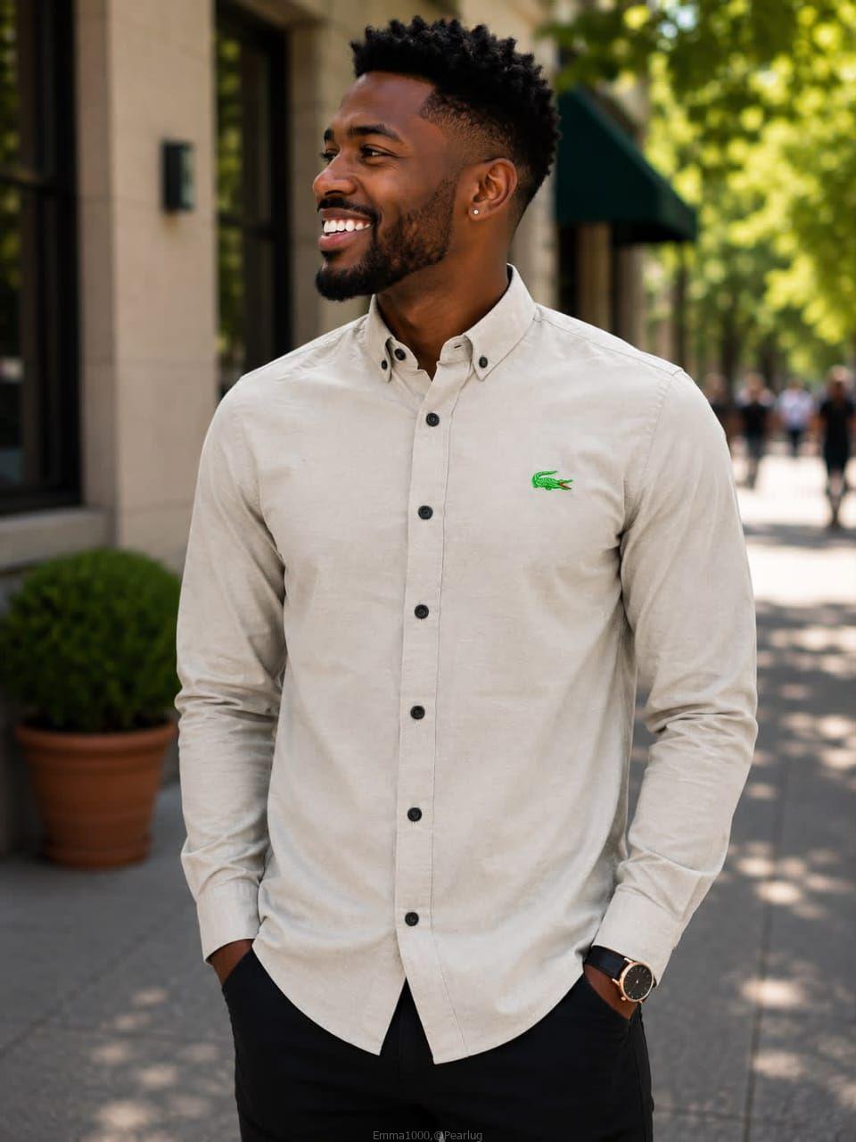 Lacoste long sleeved M to 3XL