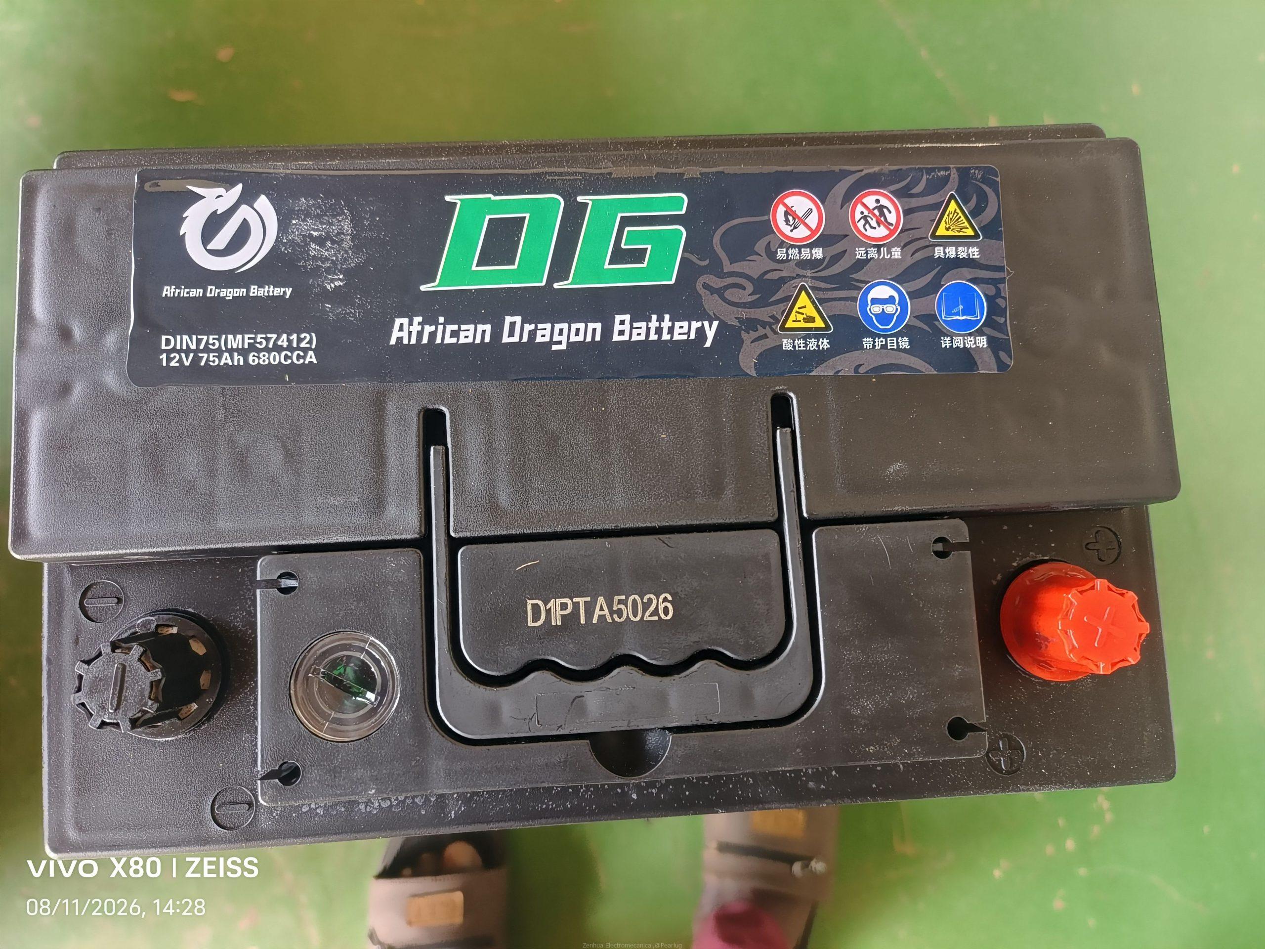 DG，AFRIACAN DRAGON BATTERY