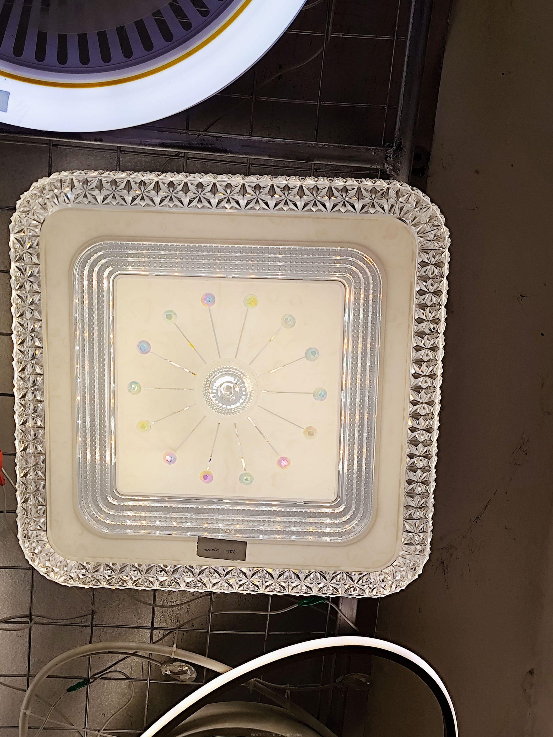 Square LED ceiling light