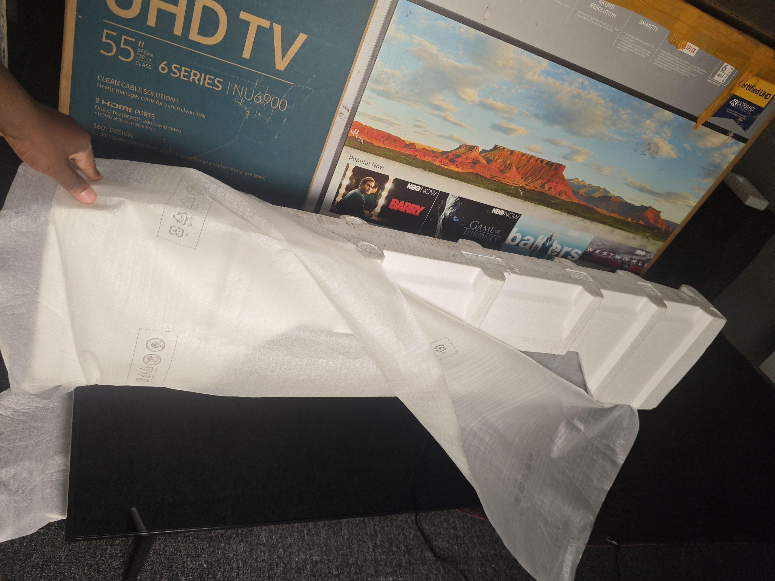 Samsung 55″ UHD 4K Smart TV (Series 6 – NU6900) For Sale