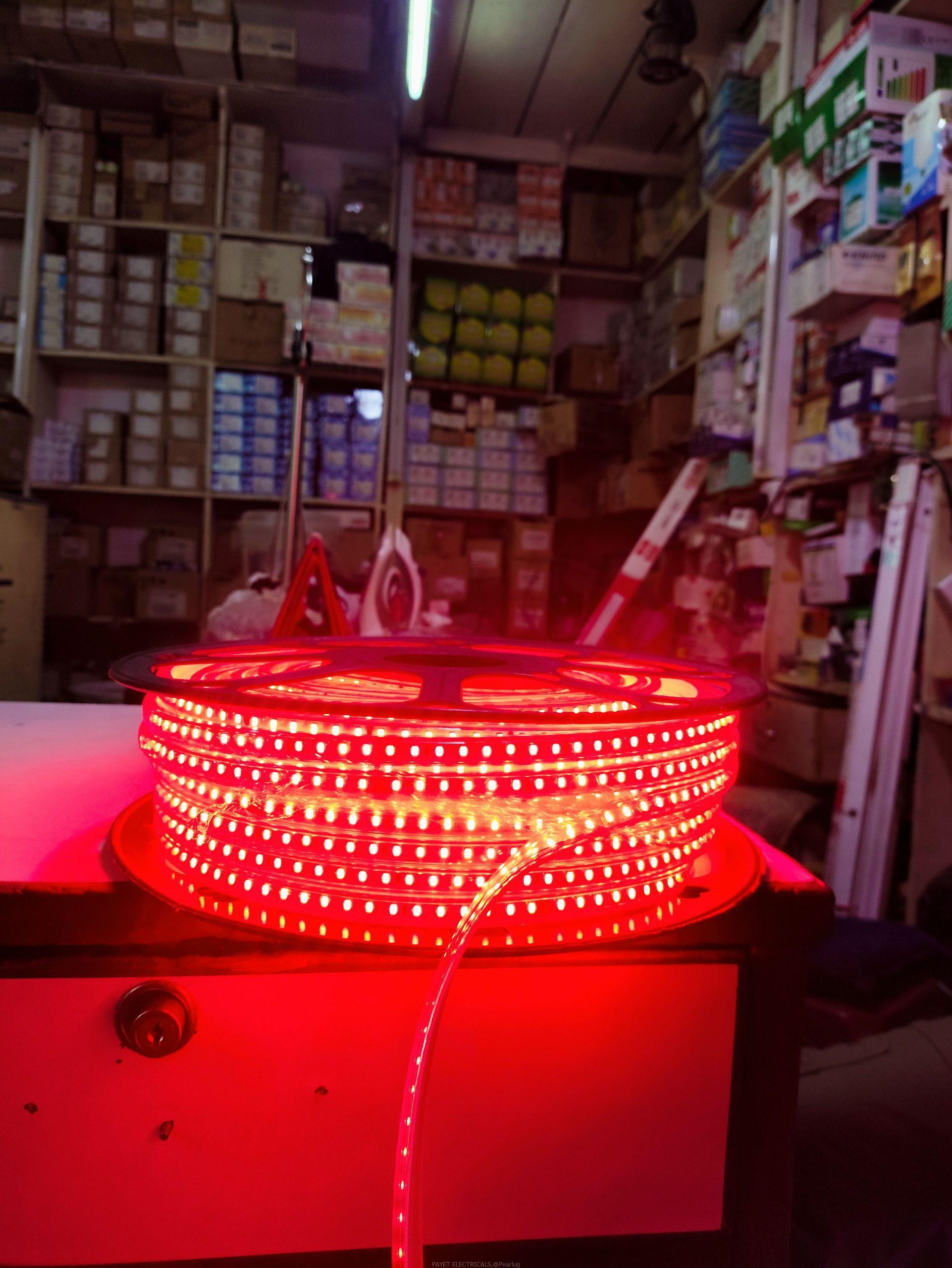 LED red strip light for 50meters