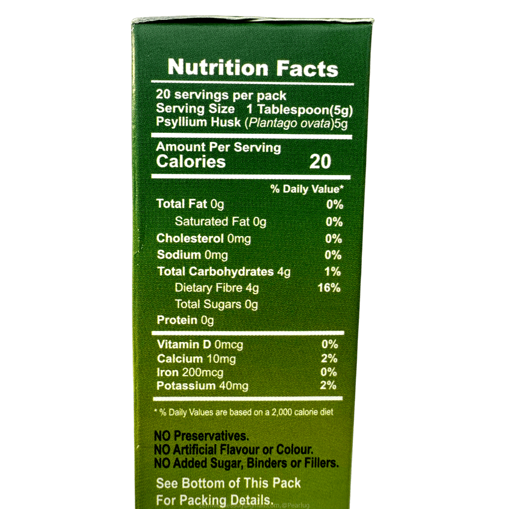 Psyllium Husks Powder 100g – Reduces Bad Cholesterol