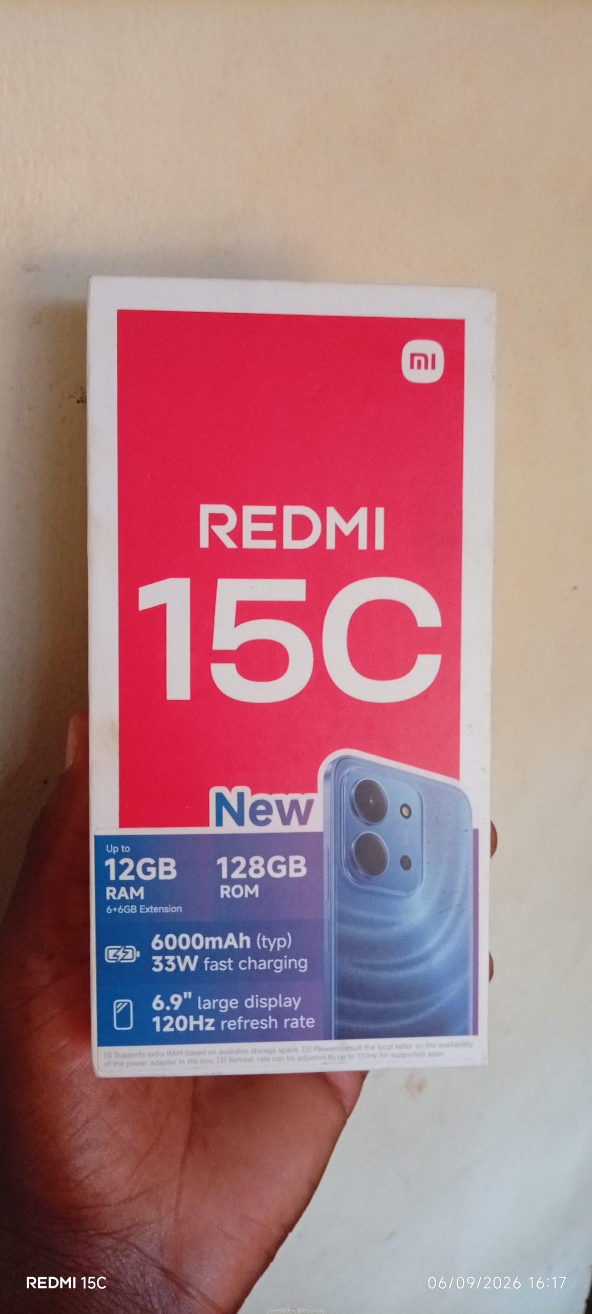 REDMI 15C 6GB 128