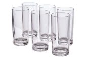 6 High quality juice glasses