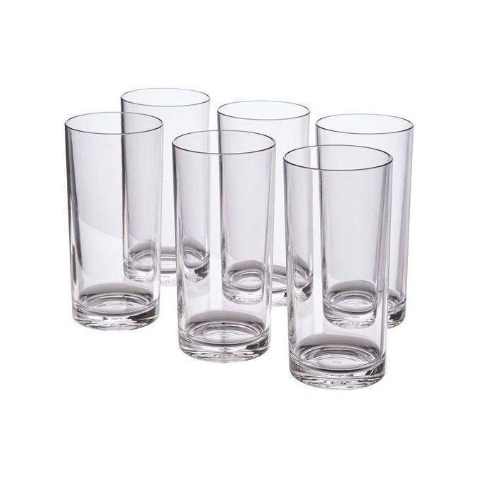6 High quality juice glasses