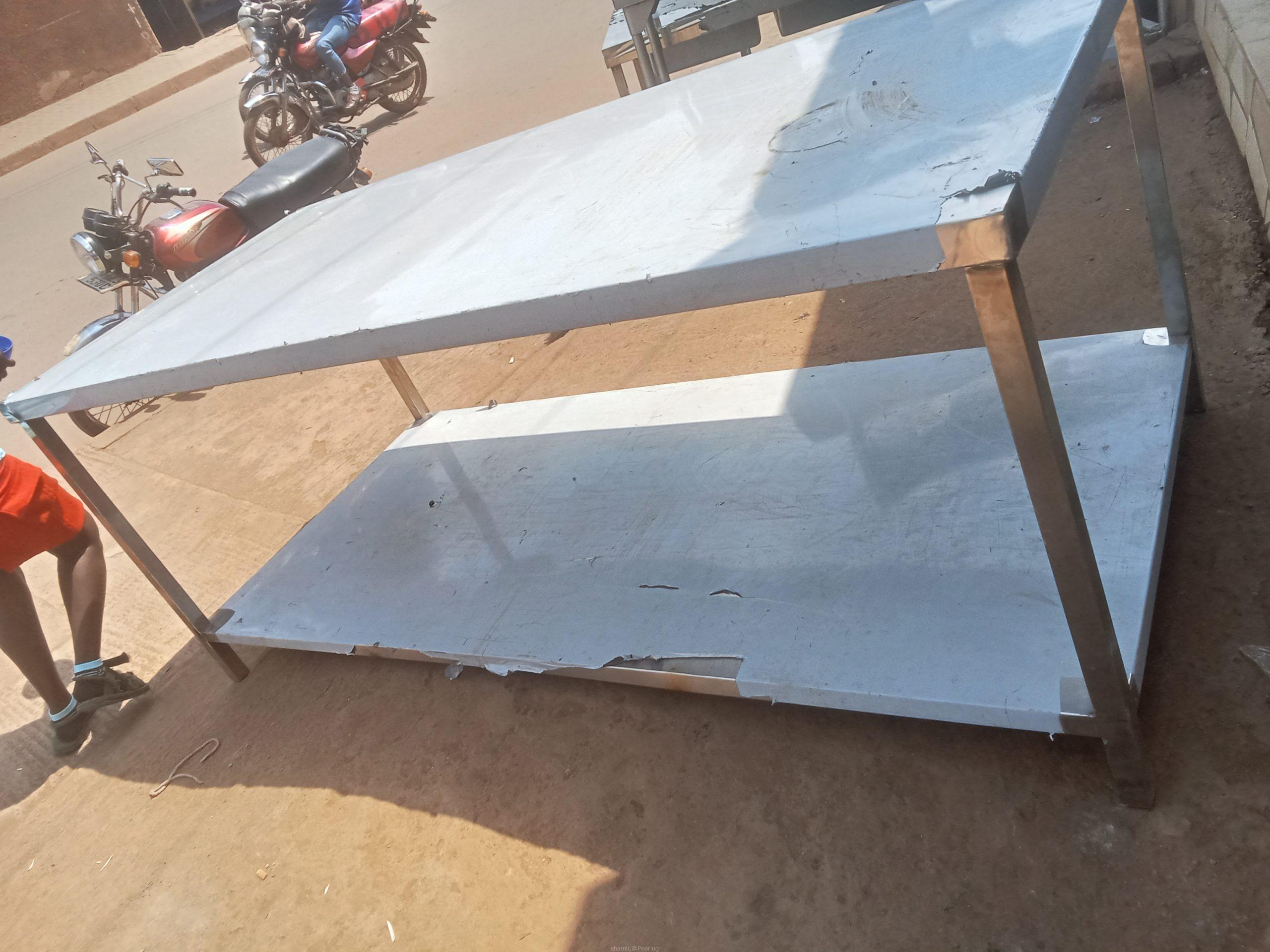 Working table stainless steel