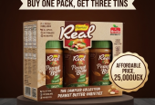 REAL PEANUT BUTTER – 3JAR PACKED