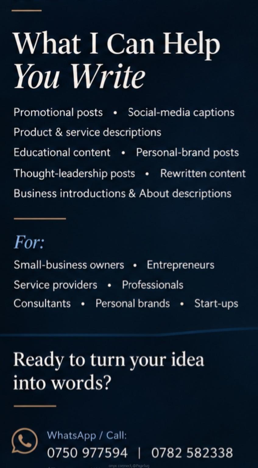 Business  content  writing