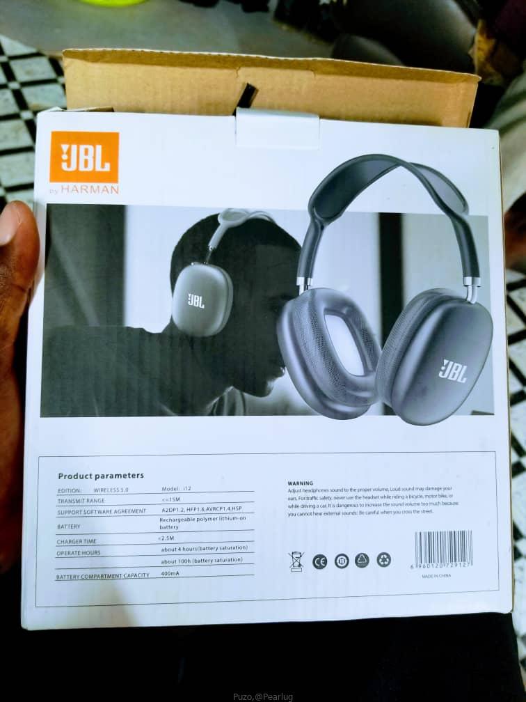 JBL Bluetooth headphones