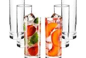 6 High quality juice glasses