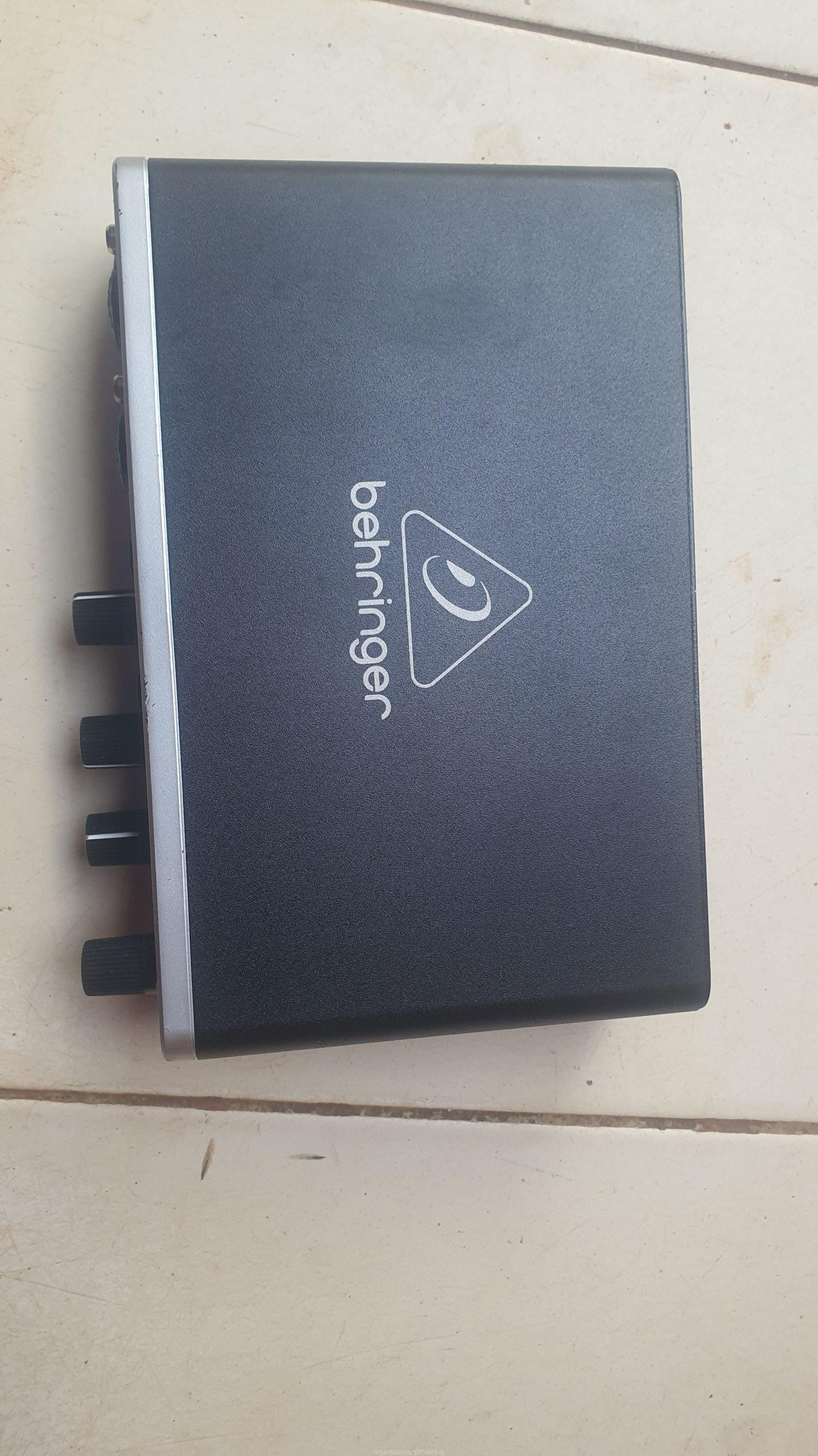 SoundCard/Audio Interface (Beringer UMC202HD)