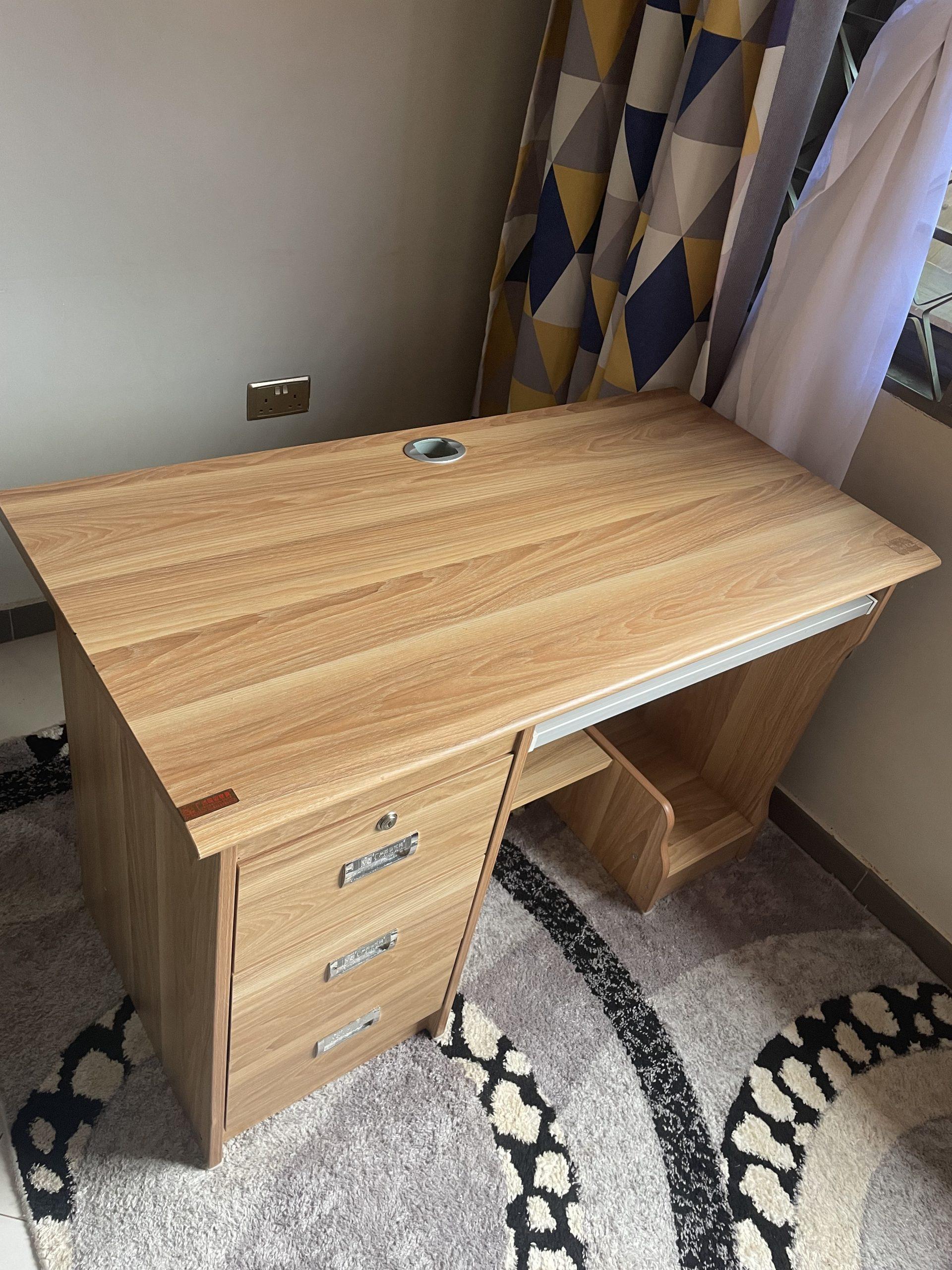 Office table and chair