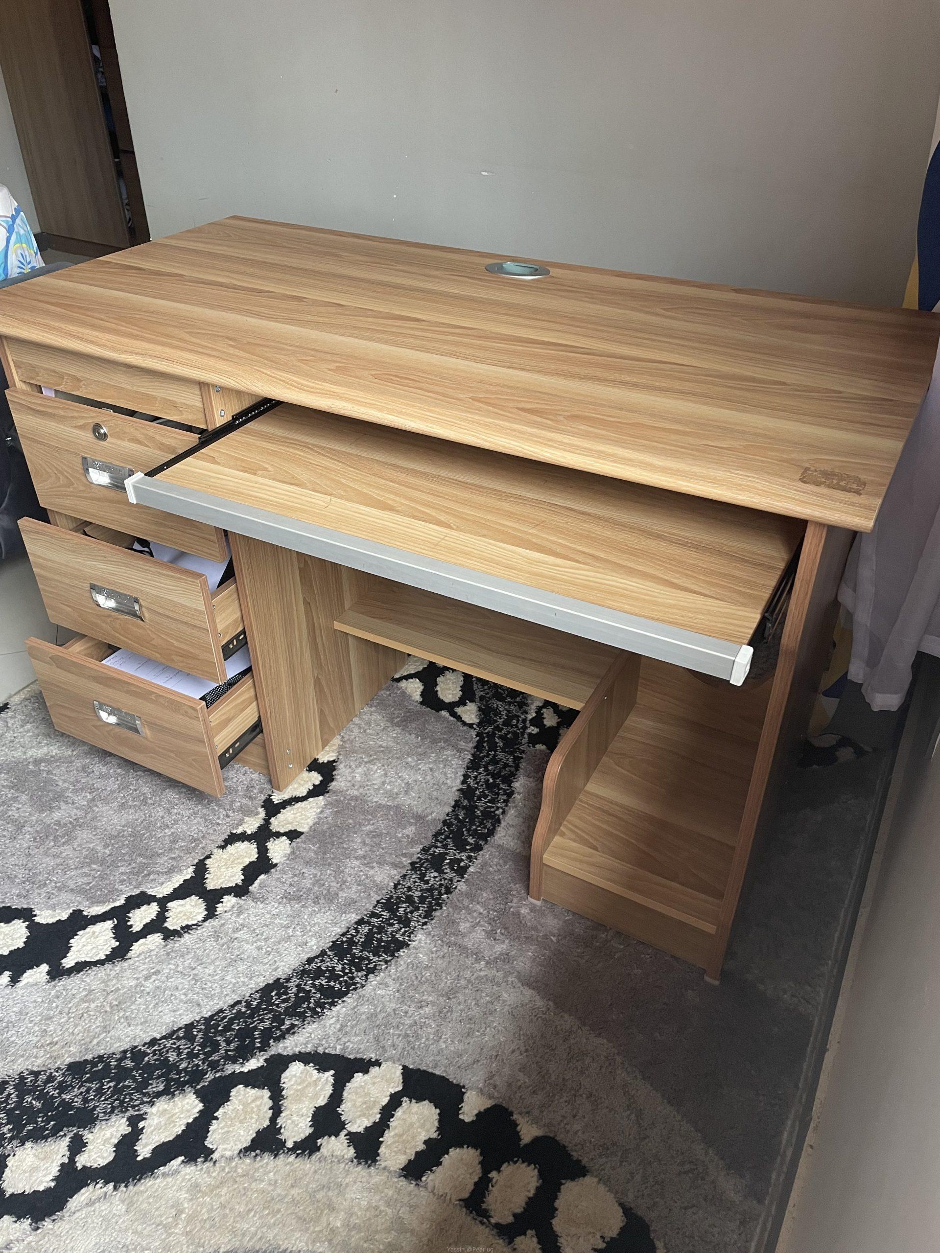 Office table and chair