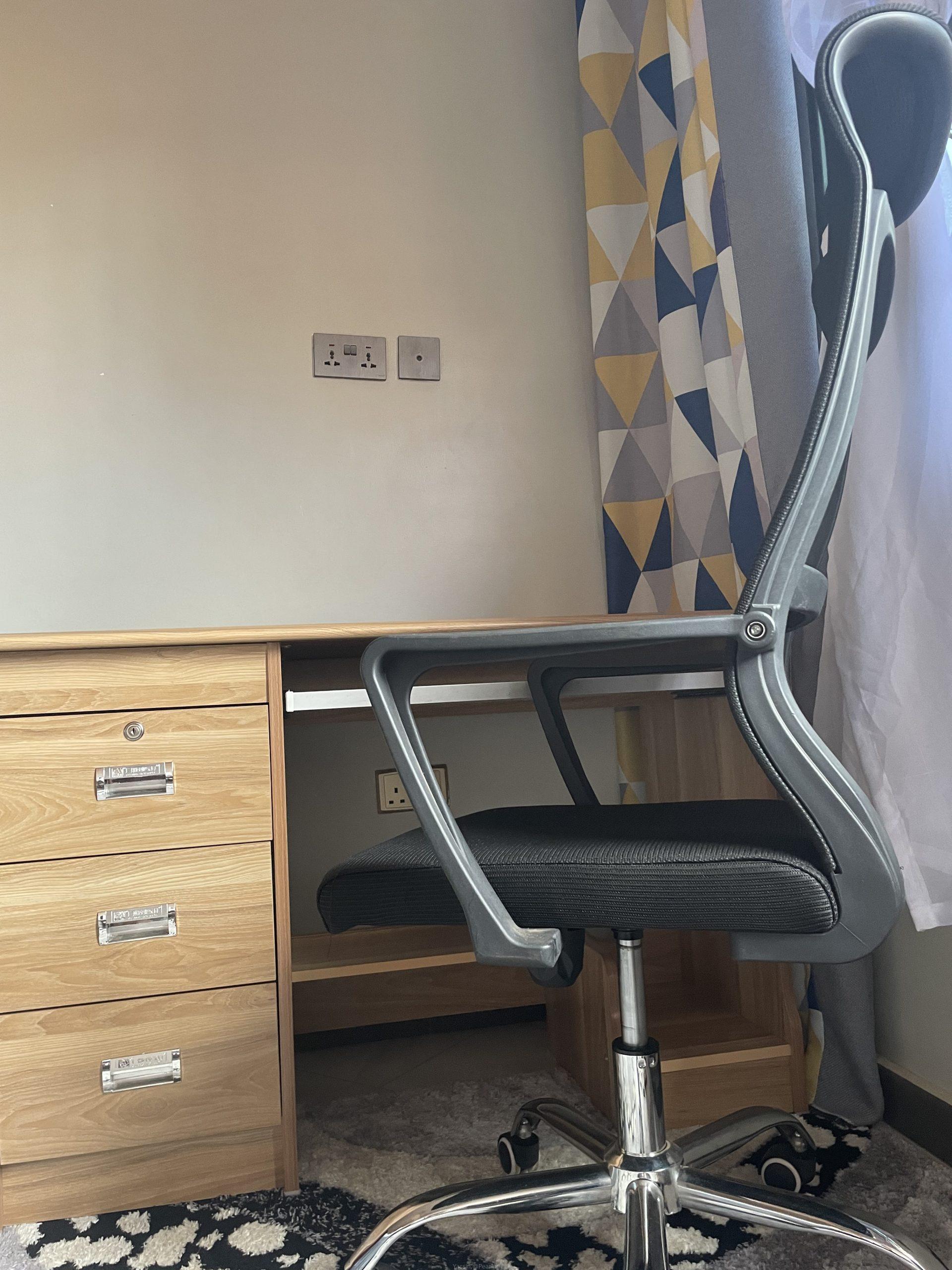 Office table and chair