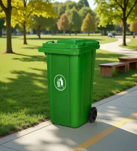 240L Heavy-Duty Wheel Dustbin .
