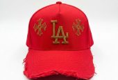 47 Brand LA Dodgers Clean UP adjustable baseball Cap in Patel pink colorway