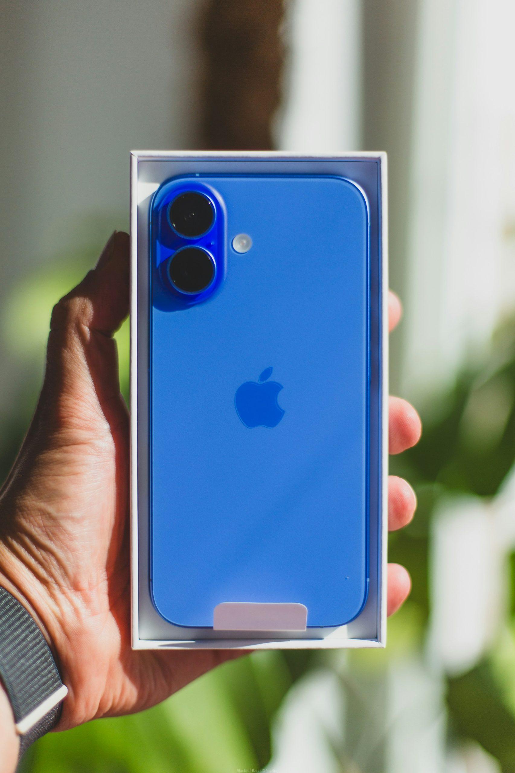 Iphone 16 plus (128GB) 5G Sierra Blue