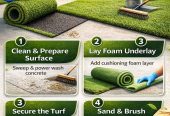 Artificial tuff grass