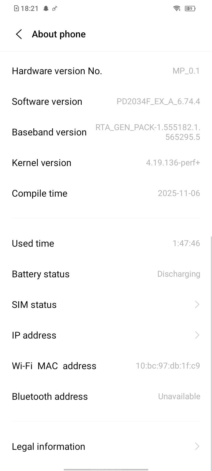 Selling Vivo 2027