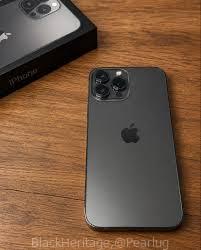 Iphone 13 pro-max (256GB) titanium black 5G