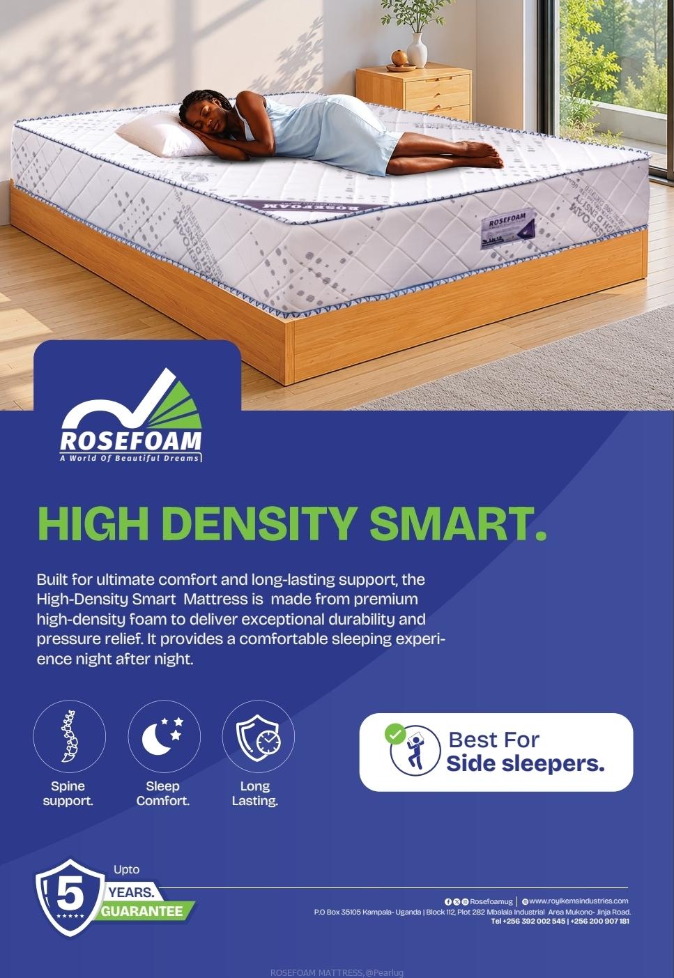 ROSEFOAM MATTRESSES