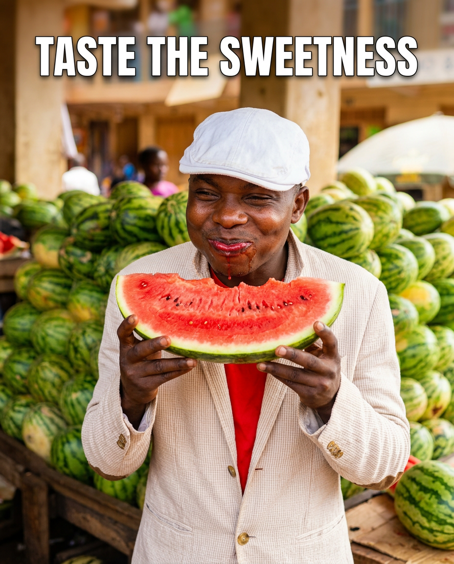 Fresh watermelon