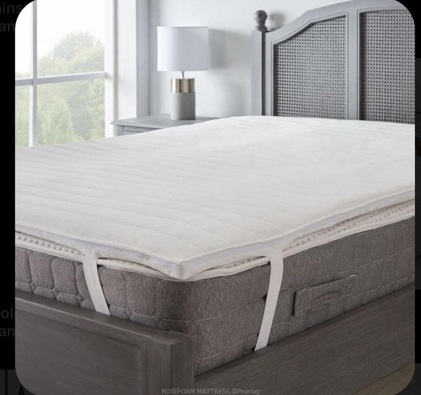 ROSEFOAM MATTRESS TOPPER