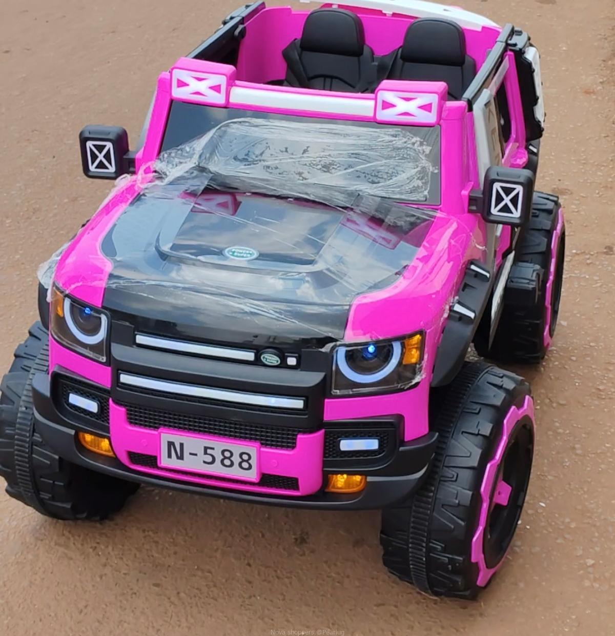 Rechargeable kid motorcars