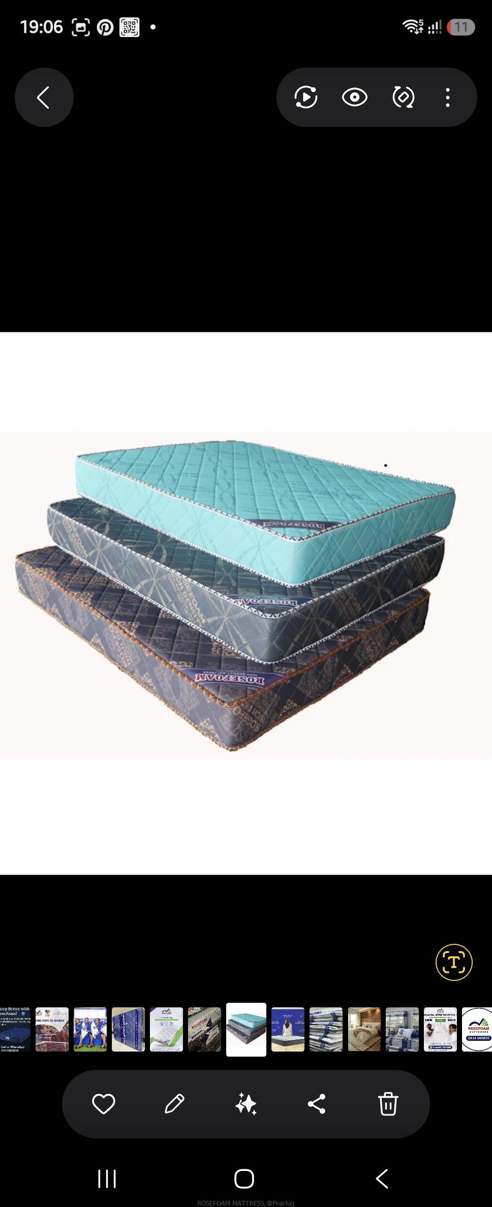 ROSEFOAM MATTRESS