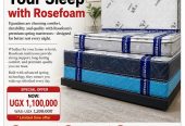 ROSEFOAM Open end mattress