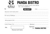 Receipt books