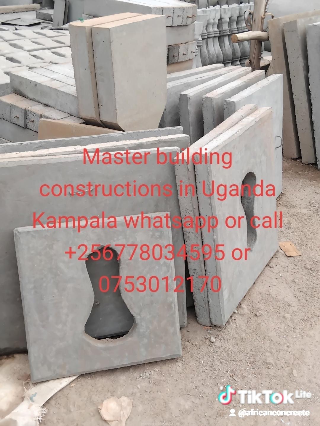 Swimming pool and blocks tumaker and toilet slabs